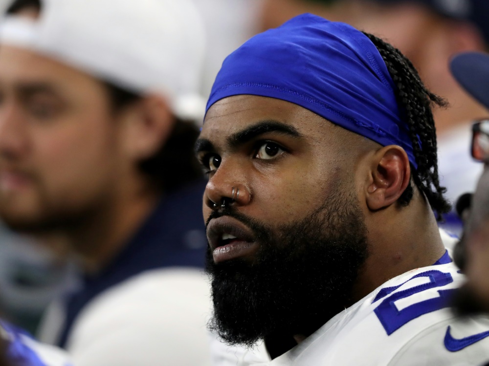 Runnning Back Ezekiel Elliott wurde positiv getestet Runnning Back Ezekiel Elliott wurde positiv getestet