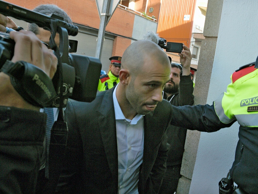 Wegen Steuerhinterziehung verurteilt: Javier Mascherano Wegen Steuerhinterziehung verurteilt: Javier Mascherano