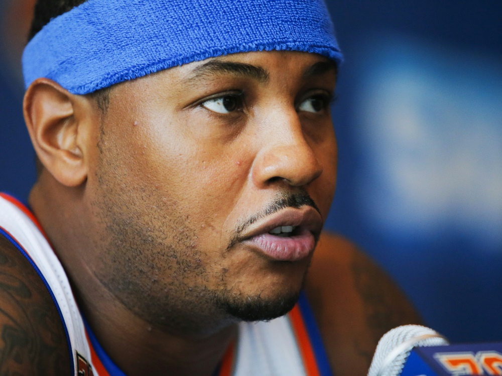Carmelo Anthony unterschreibt bei den Trail Blazers Carmelo Anthony unterschreibt bei den Trail Blazers