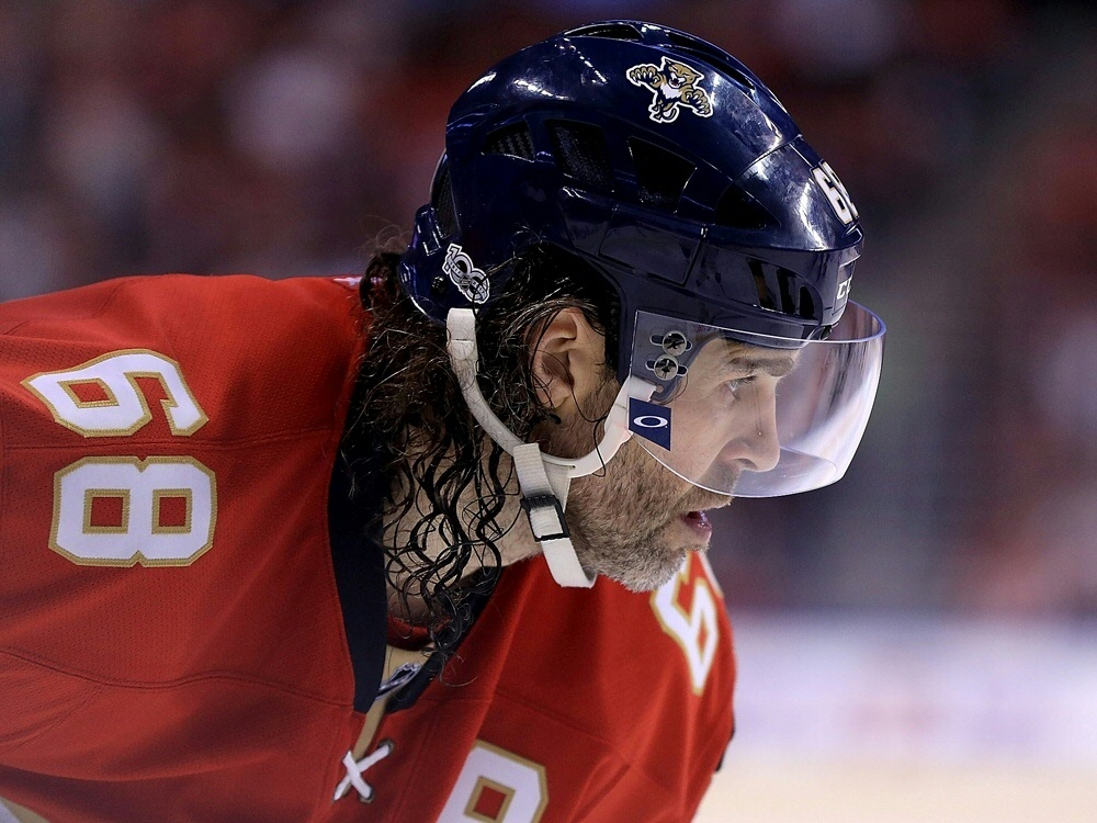 Jaromir Jagr fehlt den Calgary Flames verletzungsbedingt Jaromir Jagr fehlt den Calgary Flames verletzungsbedingt