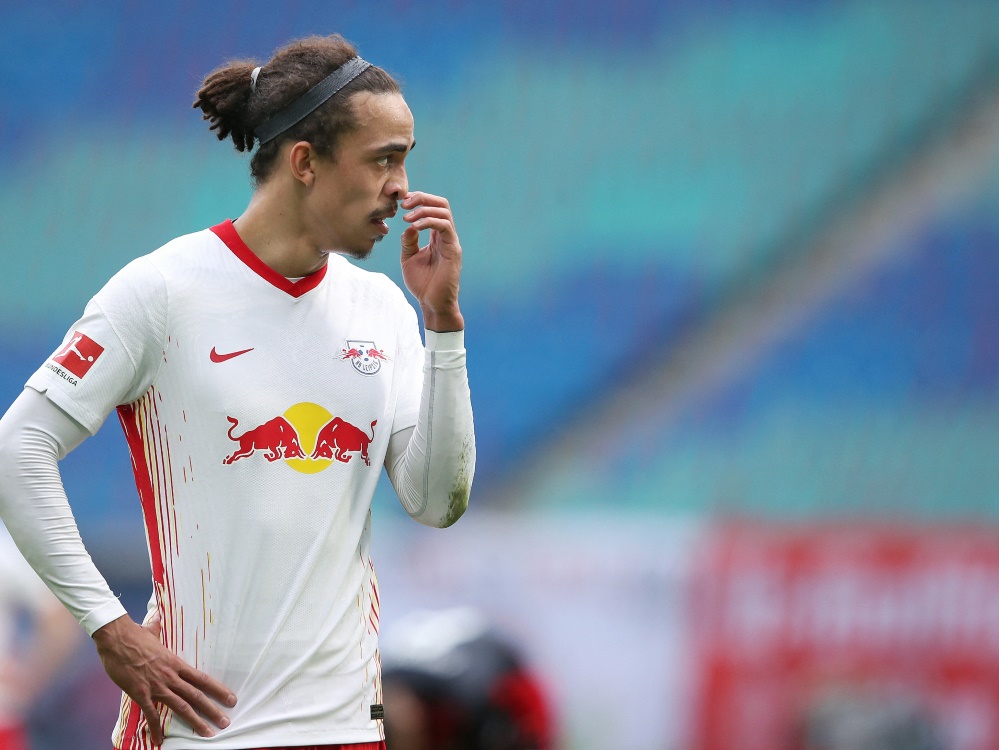 Yussuf Poulsen fehlt wohl im Spiel gegen Bremen