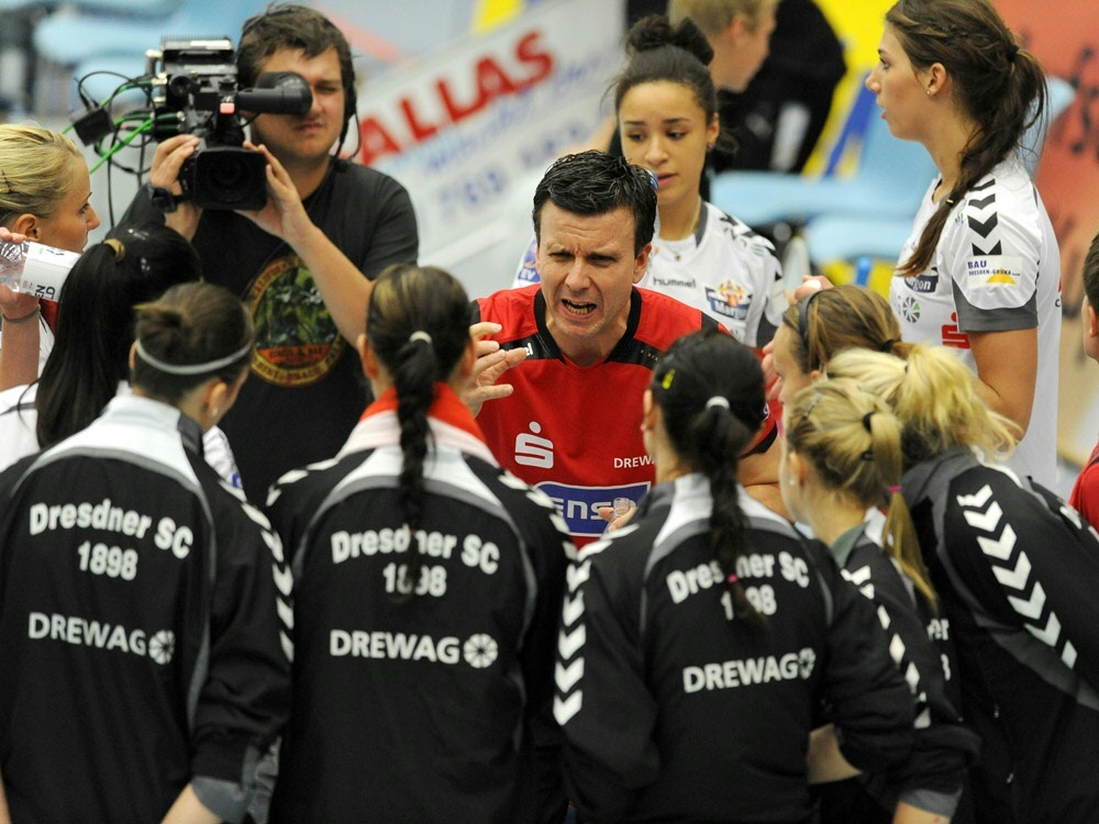 Niederlage für Dresden und Trainer Alexander Waibl