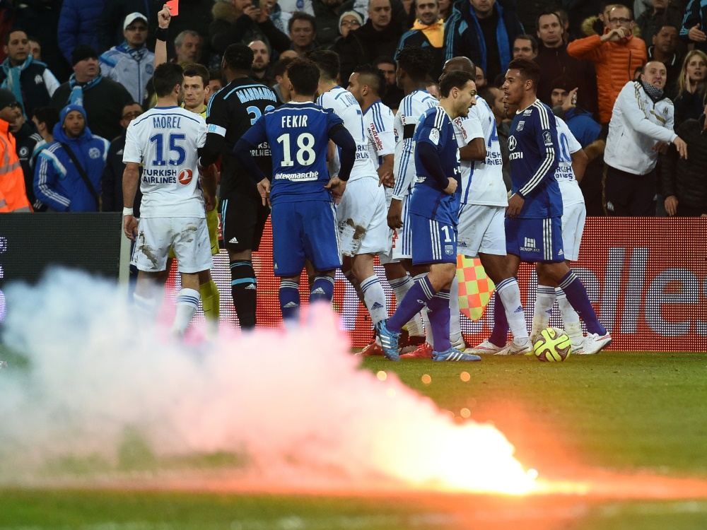 Nach Ausschreitungen: Olympique Marseille wird bestraft