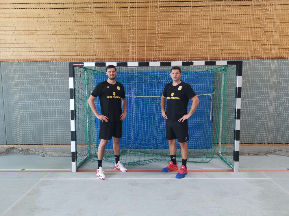 Der HSC Coburg hat Drasko Nenadic (l.) verpflichtet Der HSC Coburg hat Drasko Nenadic (l.) verpflichtet