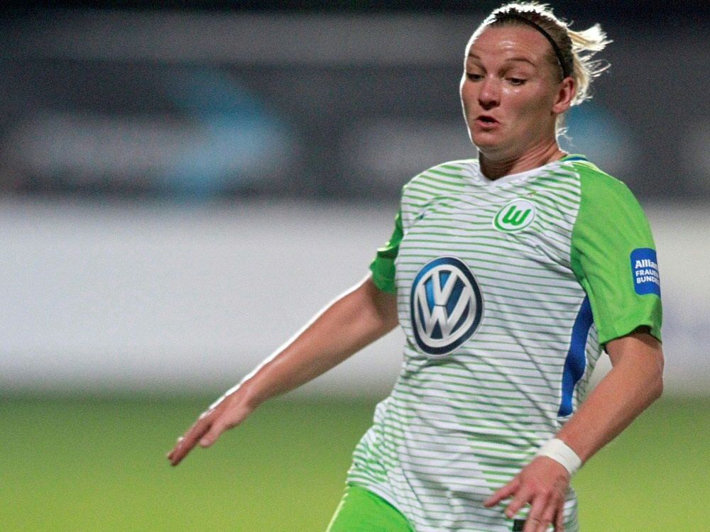 Alexandra Popp führt den VfL Wolfsburg ins Halbfinale