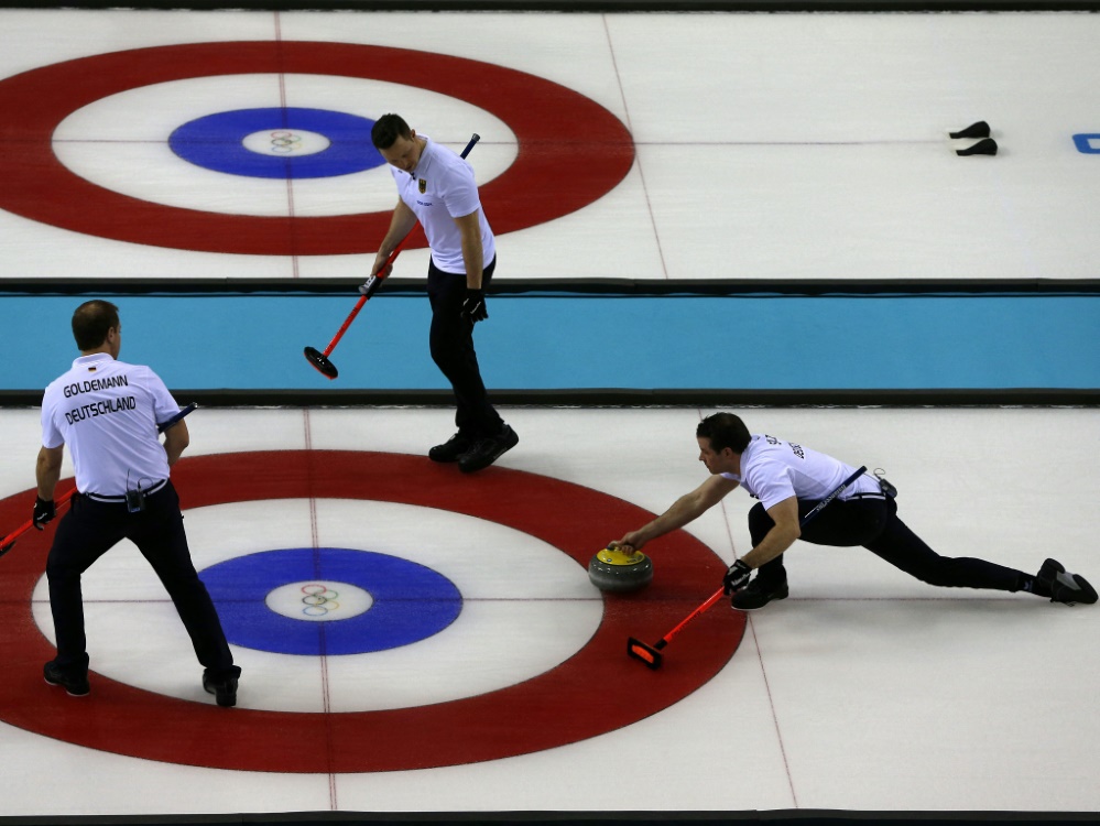 Die deutschen Curling-Teams sind bei der EM im Einsatz
