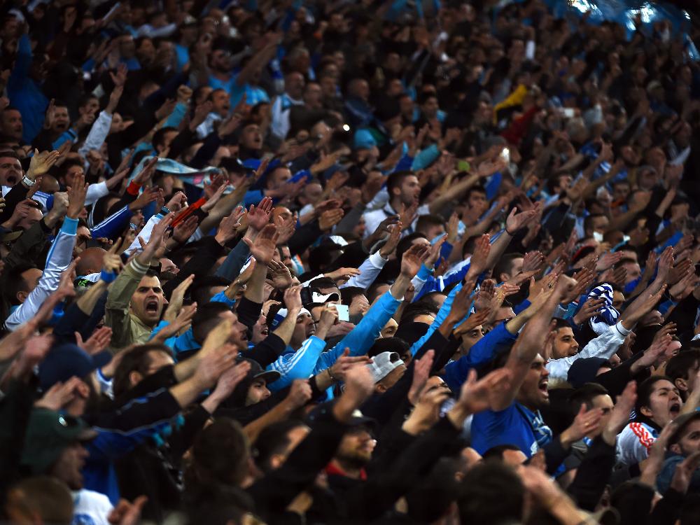 Fans von Olympique Marseille sorgten für Unruhen