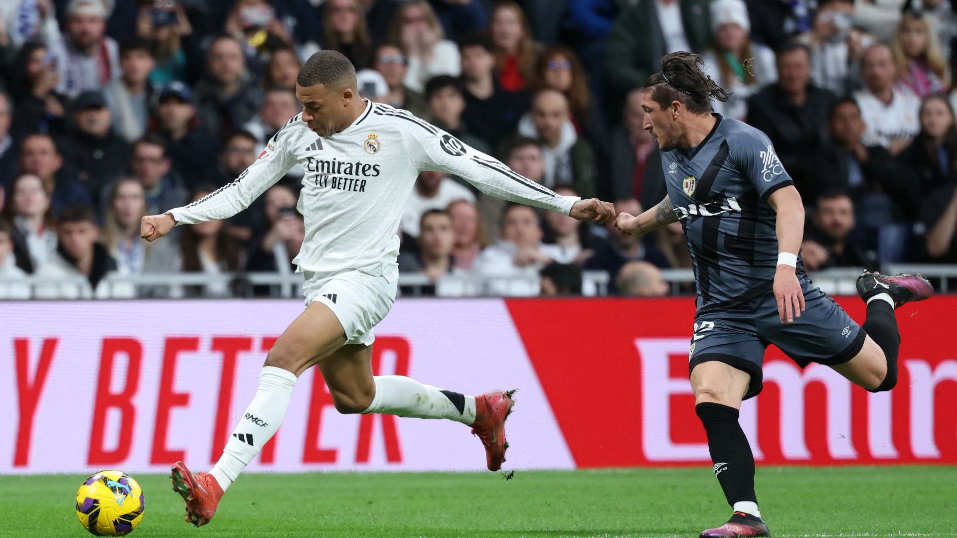 Kylian Mbappé traf für Real