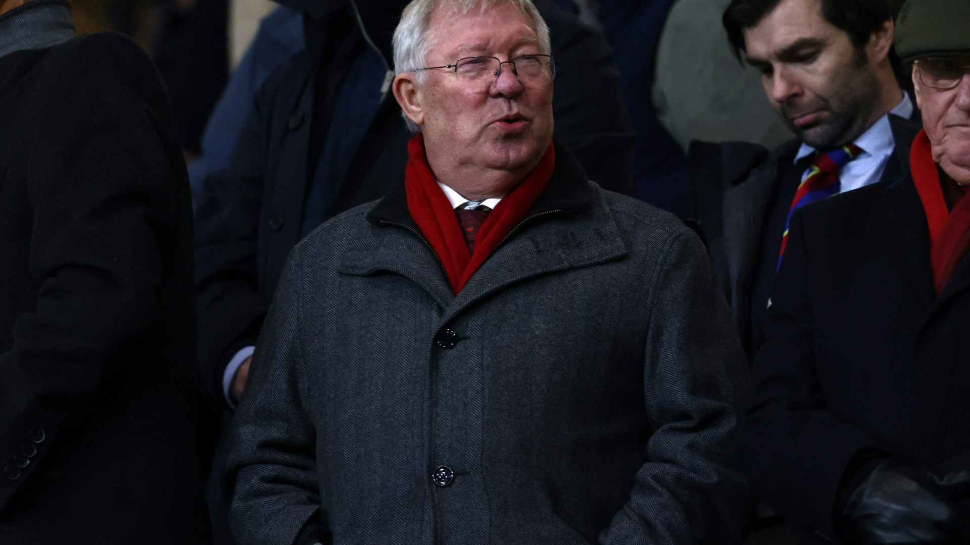 Drückt seinen Schotten die Daumen: Sir Alex Ferguson Drückt seinen Schotten die Daumen: Sir Alex Ferguson