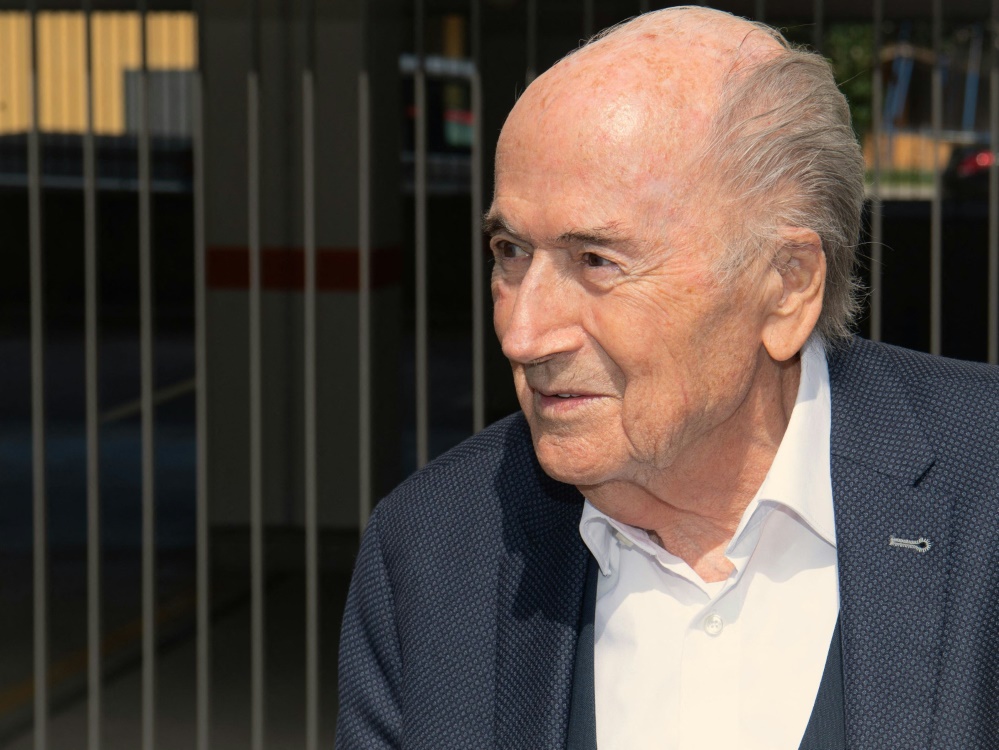 Blatter sagte am Donnerstag und Freitag aus