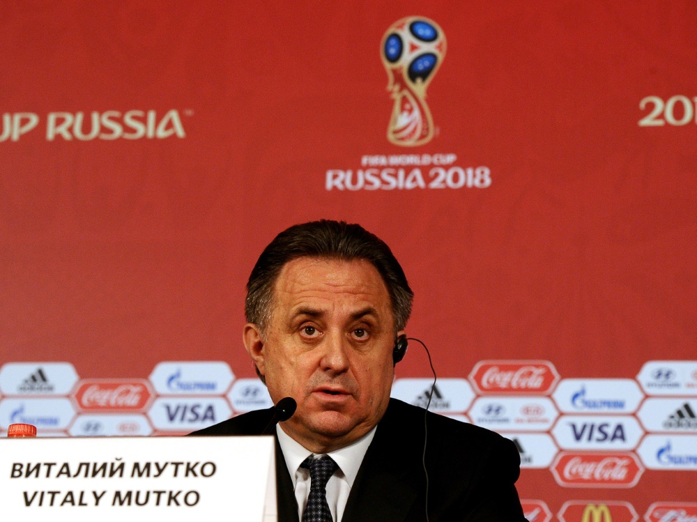 Mutko glaubt nicht an Probleme für WM in Russland
