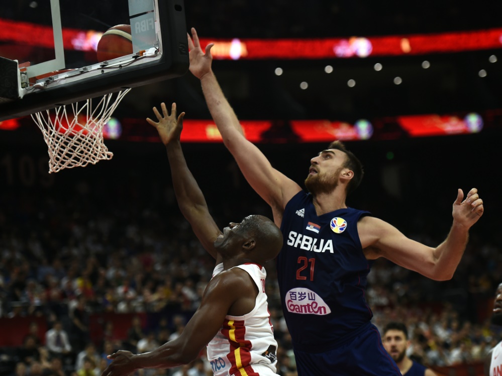 Basketball-WM: Serbien bezwingt Angola 105:59