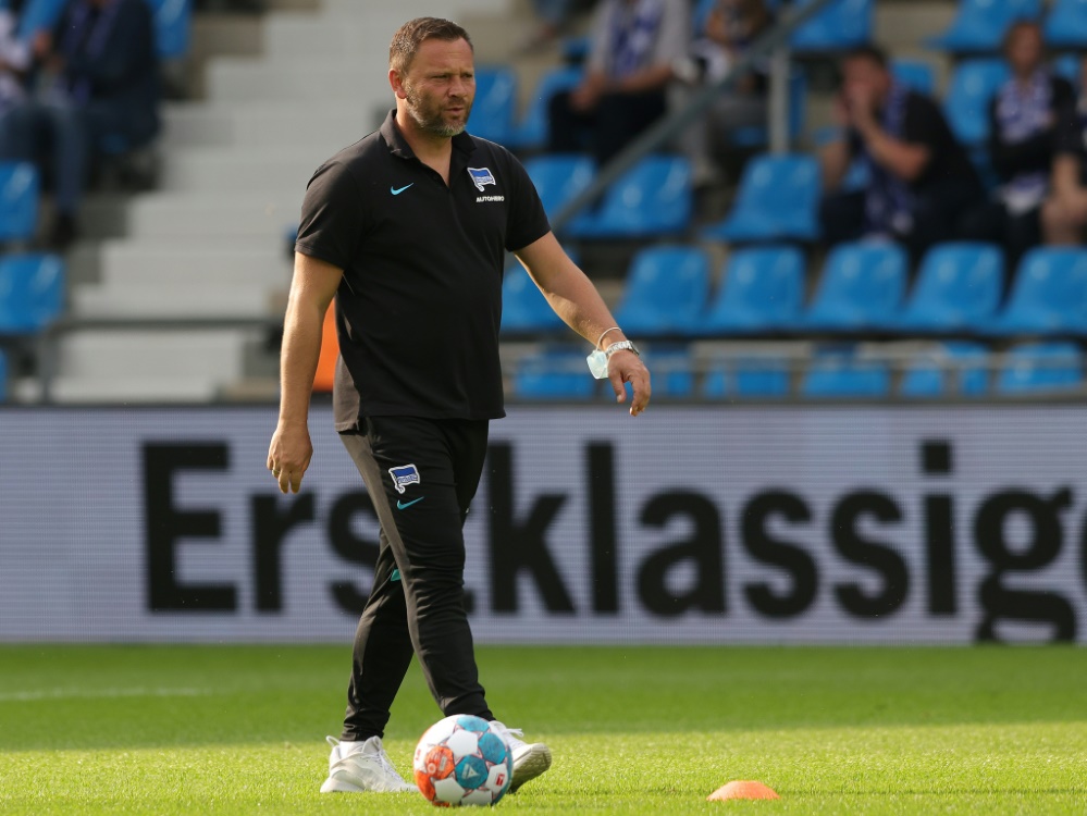 Pál Dárdai steht vor einem richtungsweisenden Spiel Pál Dárdai steht vor einem richtungsweisenden Spiel