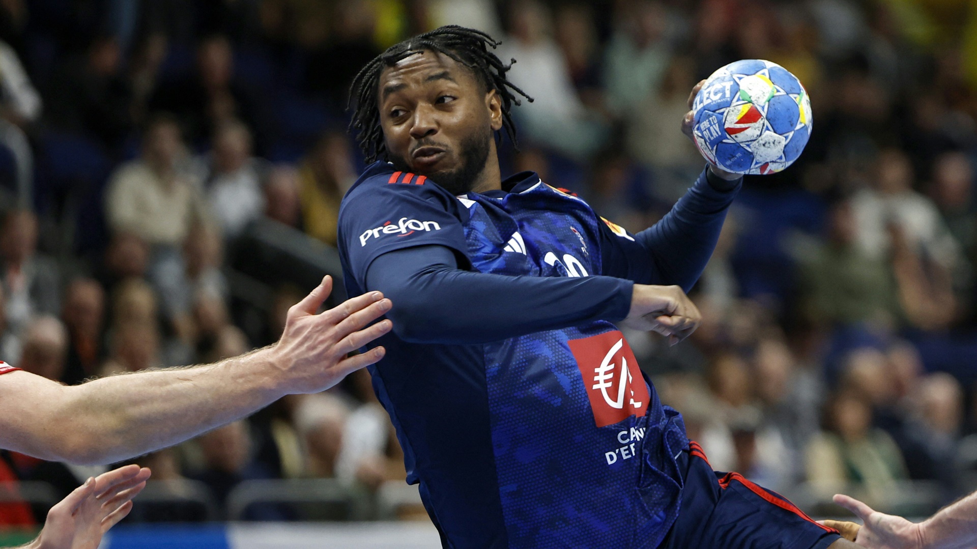 Benoit Kounkoud bei der Handball-EM
