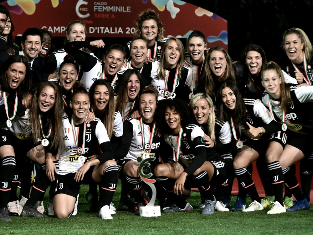 Die Juventus-Frauen wurden zum Meister erklärt