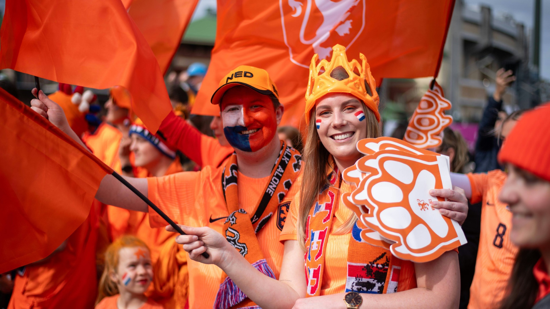 40.000 Fans aus den Niederlanden feiern in Hamburg