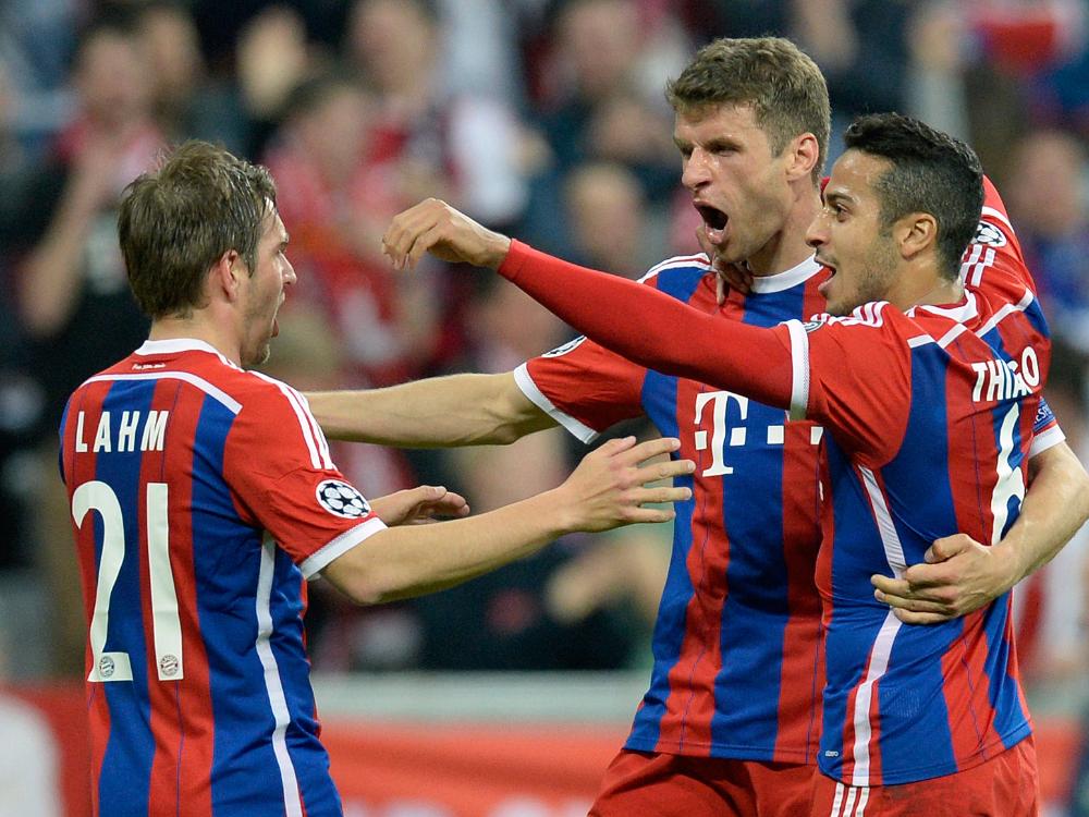 Bayern München tanzt sich nach Kantersieg ins Halbfinale Bayern München tanzt sich nach Kantersieg ins Halbfinale