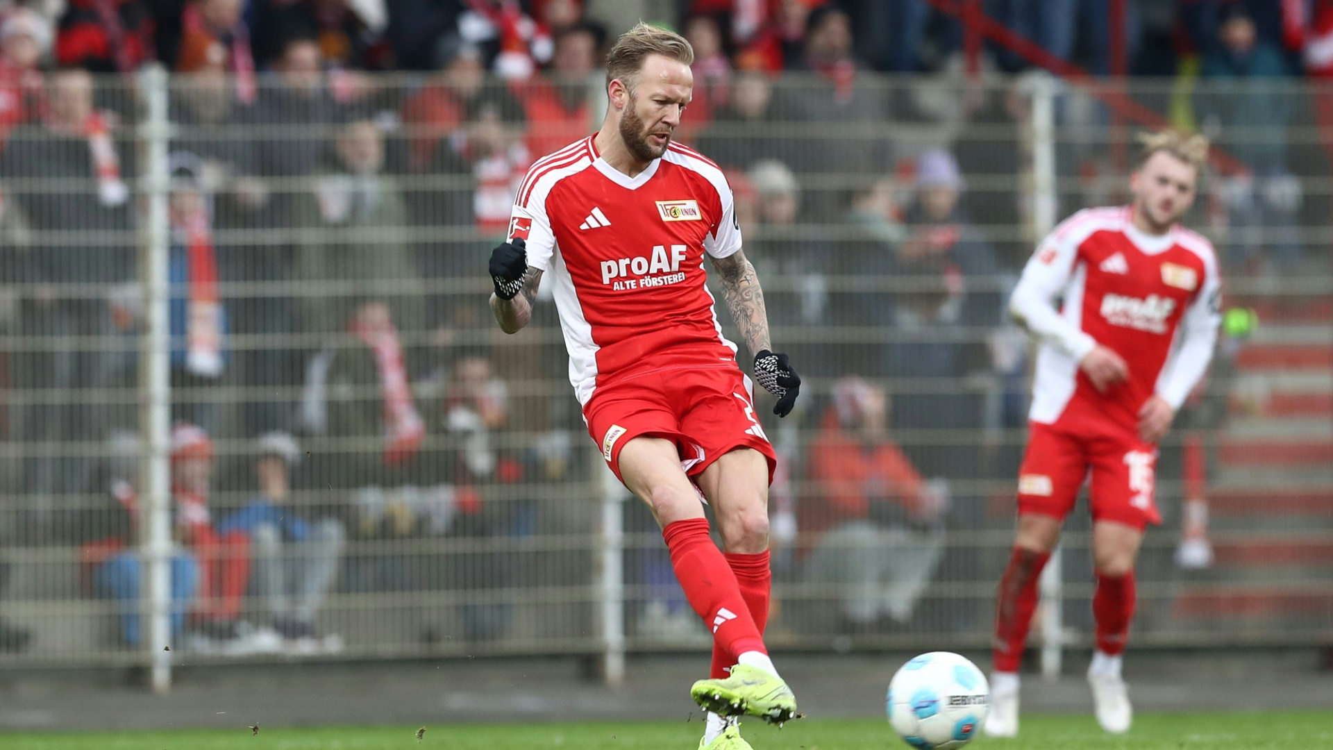 Kevin Vogt im Trikot von Union Berlin Kevin Vogt im Trikot von Union Berlin