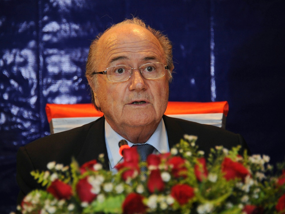Der gesperrte FIFA-Präsident Joseph S. Blatter