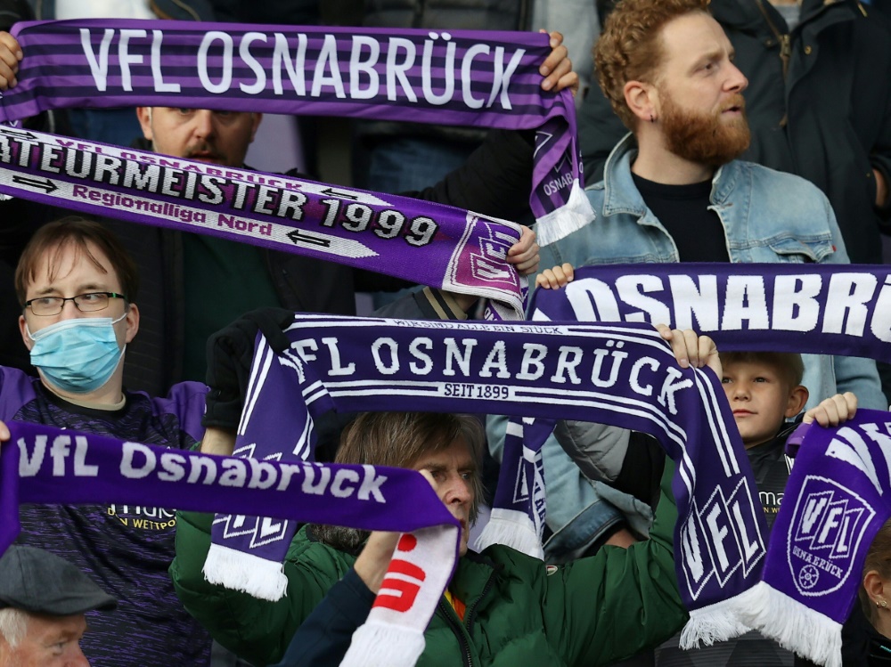Der VfL Osnabrück lässt 4800 Zuschauer im Stadion zu