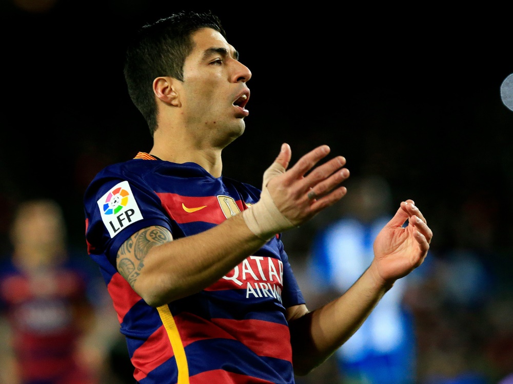 Luis Suárez ist für zwei Spiele im Pokal gesperrt worden