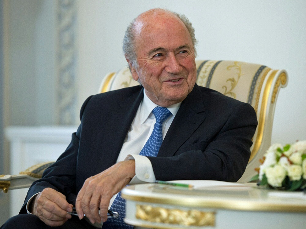 Joseph S. Blatter ist beim FC Visp weiterhin willkommen