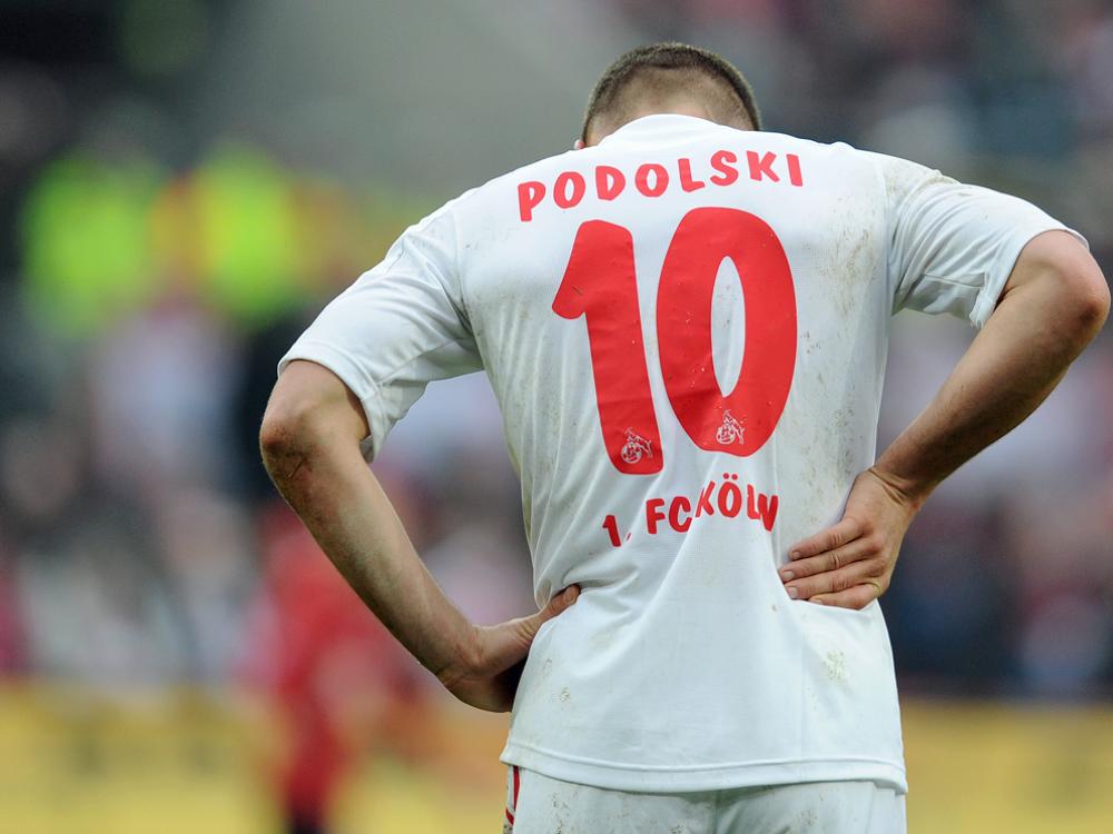 Podolskis Nummer 10 bei Köln wird an Helmes vergeben