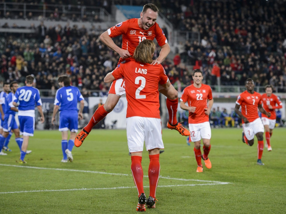 Schweiz qualifiziert sich zum vierten Mal für die EM