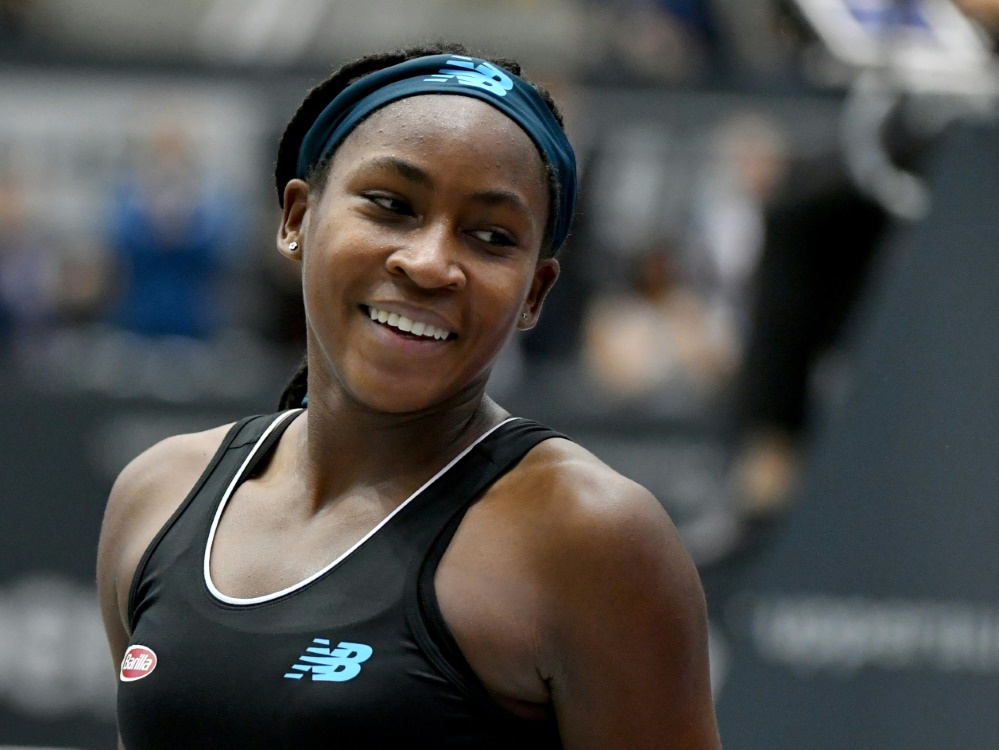 Cori Gauff sieht Klima-Aktivistin Greta Thunberg als Vorbild Cori Gauff sieht Klima-Aktivistin Greta Thunberg als Vorbild