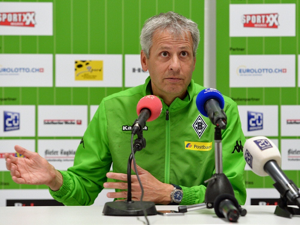 Lucien Favre erinnert seine Spieler an ihre Stärken Lucien Favre erinnert seine Spieler an ihre Stärken