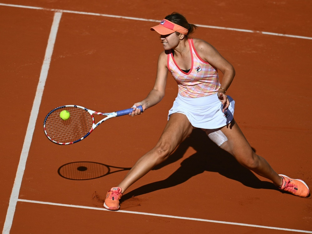 Tennis Sofia Kenin Komplettiert Halbfinale Der French Open