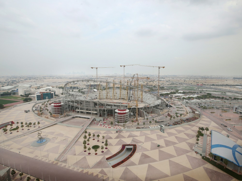 Das Khalifa International Stadium ist fast fertig gebaut
