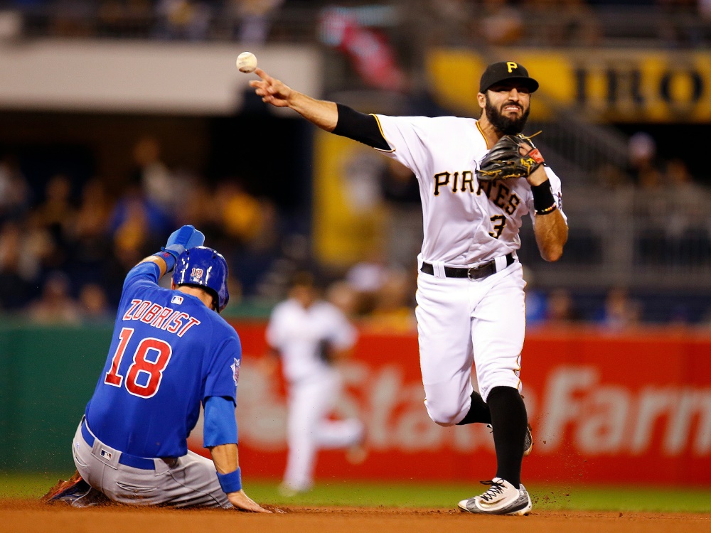 Das Spiel der Pirates gegen die Cubs endete remis
