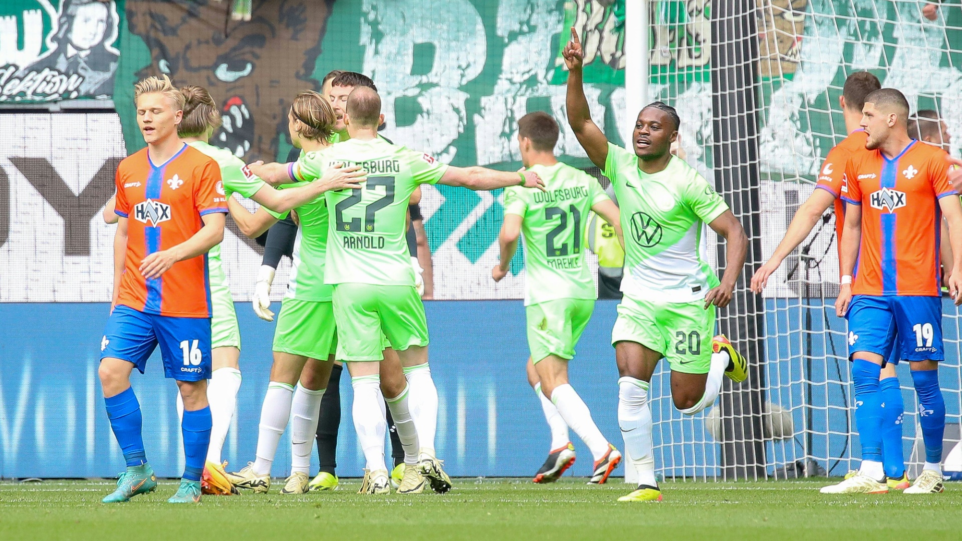 Der VfL Wolfsburg hat sich praktisch aller Abstiegssorgen entledigt