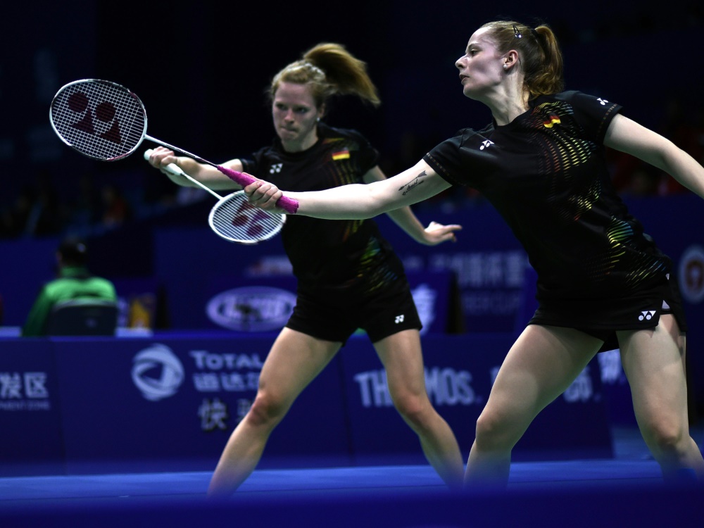 Deutsche Badminton-Frauen im Team-EM-Halbfinale Deutsche Badminton-Frauen im Team-EM-Halbfinale