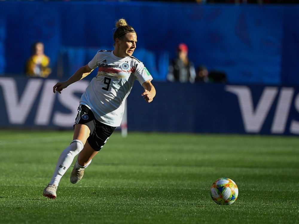 Mit voller Konzentration bei der Sache: Svenja Huth Mit voller Konzentration bei der Sache: Svenja Huth
