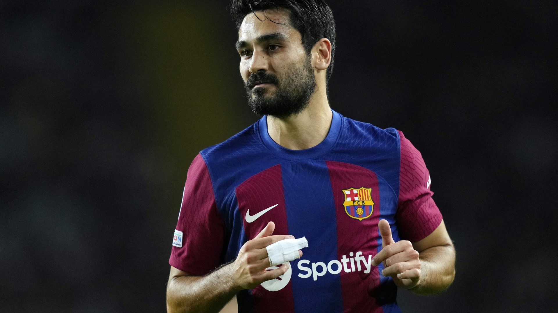 Zufrieden bei Barca: Ilkay Gündogan Zufrieden bei Barca: Ilkay Gündogan