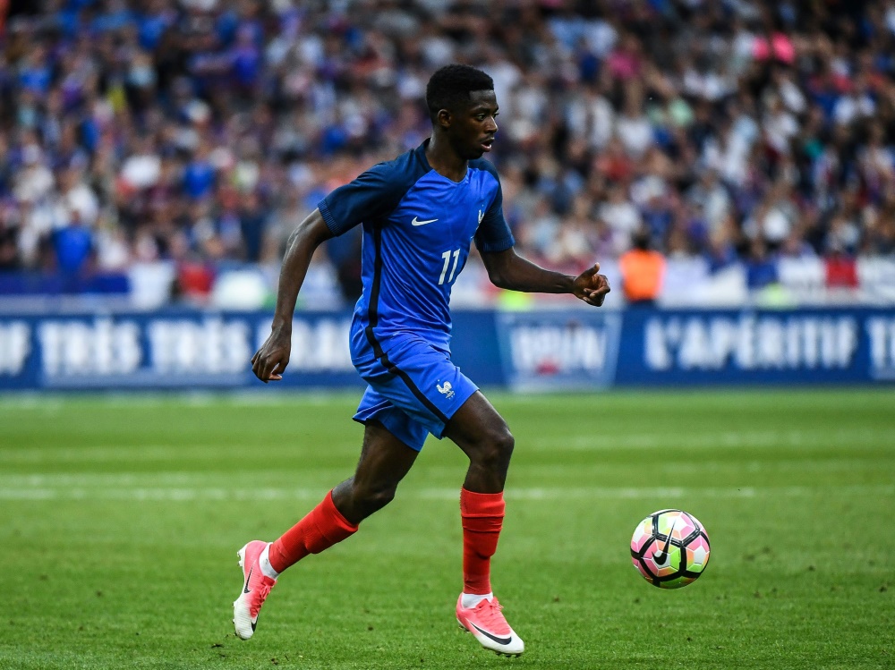 Nicht im Kader der Équipe Tricolore: Ousmane Dembélé