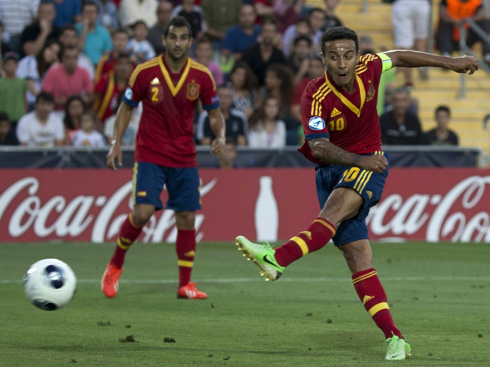 Thiago verletzte sich im Länderspiel Thiago verletzte sich im Länderspiel