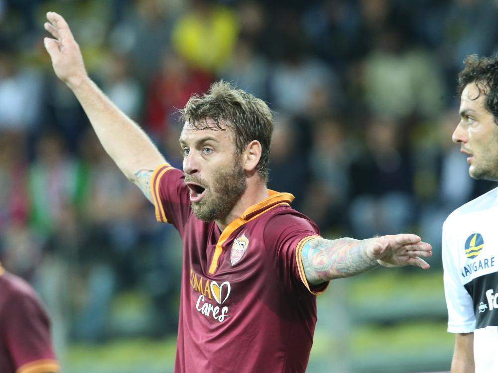 De Rossi wurde aus dem Kader gestrichen De Rossi wurde aus dem Kader gestrichen