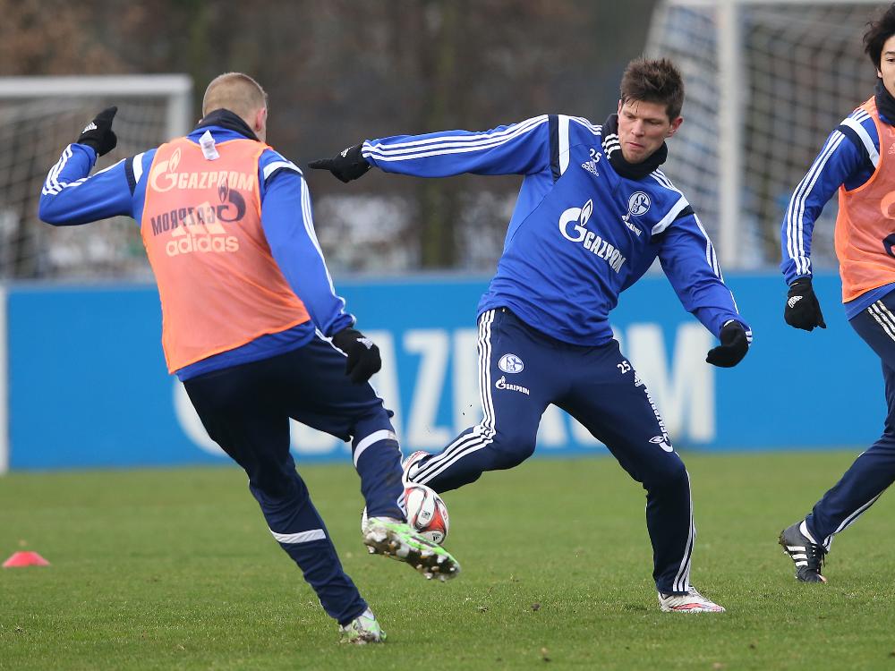 Huntelaar kehrte ebenso zurück ins Training wie Giefer Huntelaar kehrte ebenso zurück ins Training wie Giefer