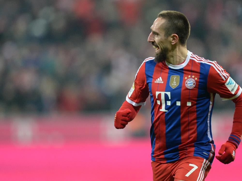 Chapeau! Rekord-Franzose Ribery besorgt den Siegtreffer Chapeau! Rekord-Franzose Ribery besorgt den Siegtreffer