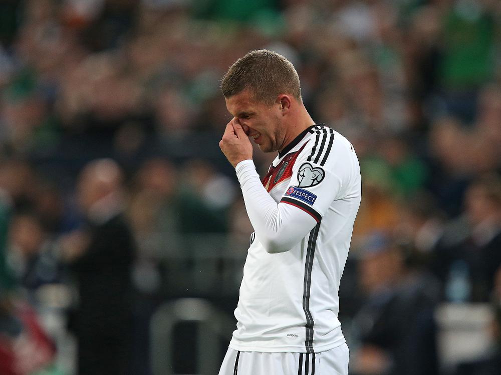 Lukas Podolski unzufrieden mit spanischem Austragungsort Vigo Lukas Podolski unzufrieden mit spanischem Austragungsort Vigo