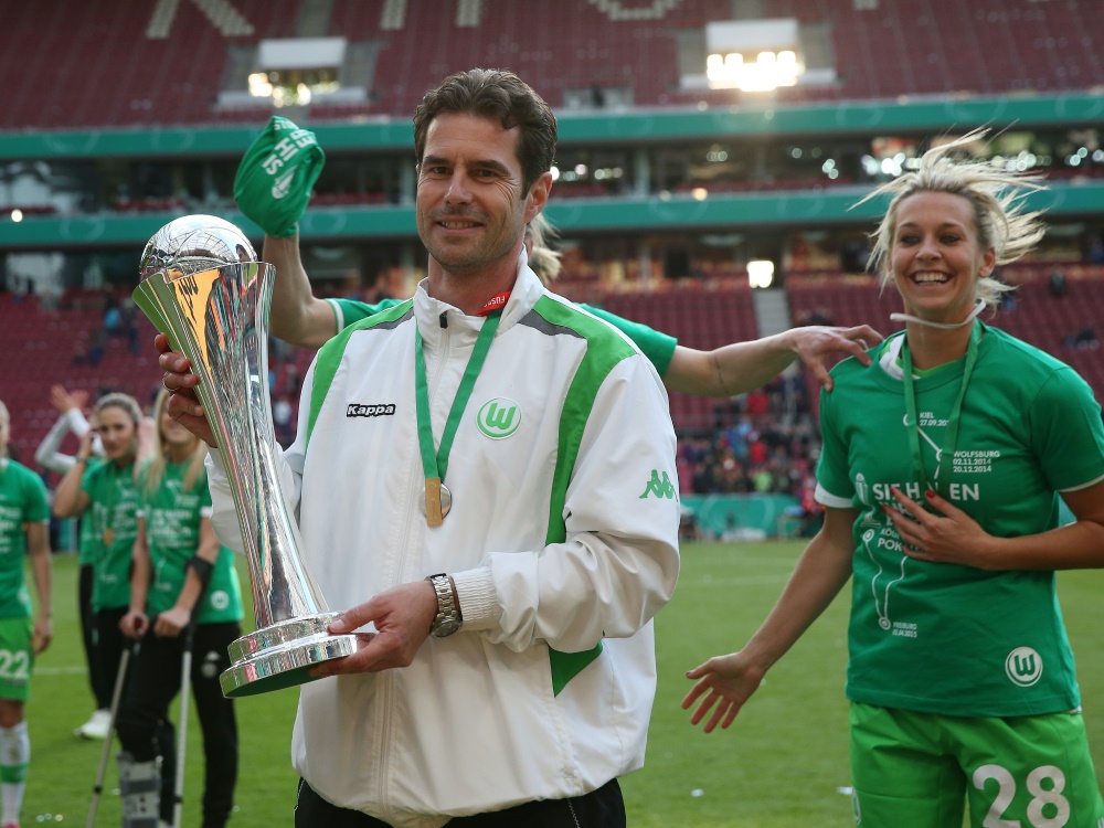 Kellermann gewann mit Wolfsburg unter anderem den DFB-Pokal Kellermann gewann mit Wolfsburg unter anderem den DFB-Pokal