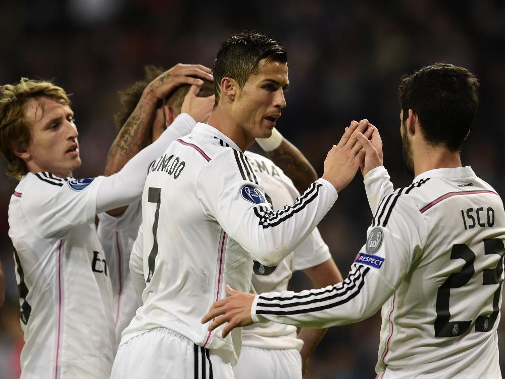 Real Madrid darf den vorzeitigen Einzug ins Achtelfinale feiern