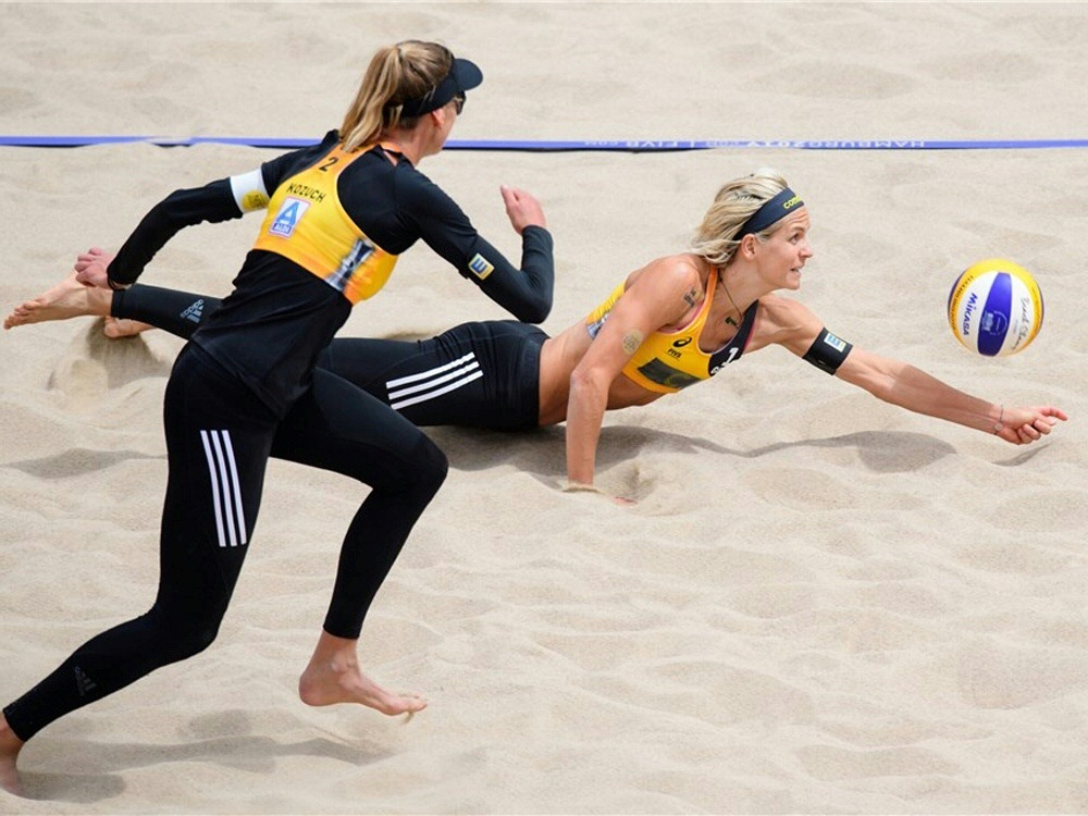 Niederlage für Laura Ludwig und Margareta Kozuch Niederlage für Laura Ludwig und Margareta Kozuch