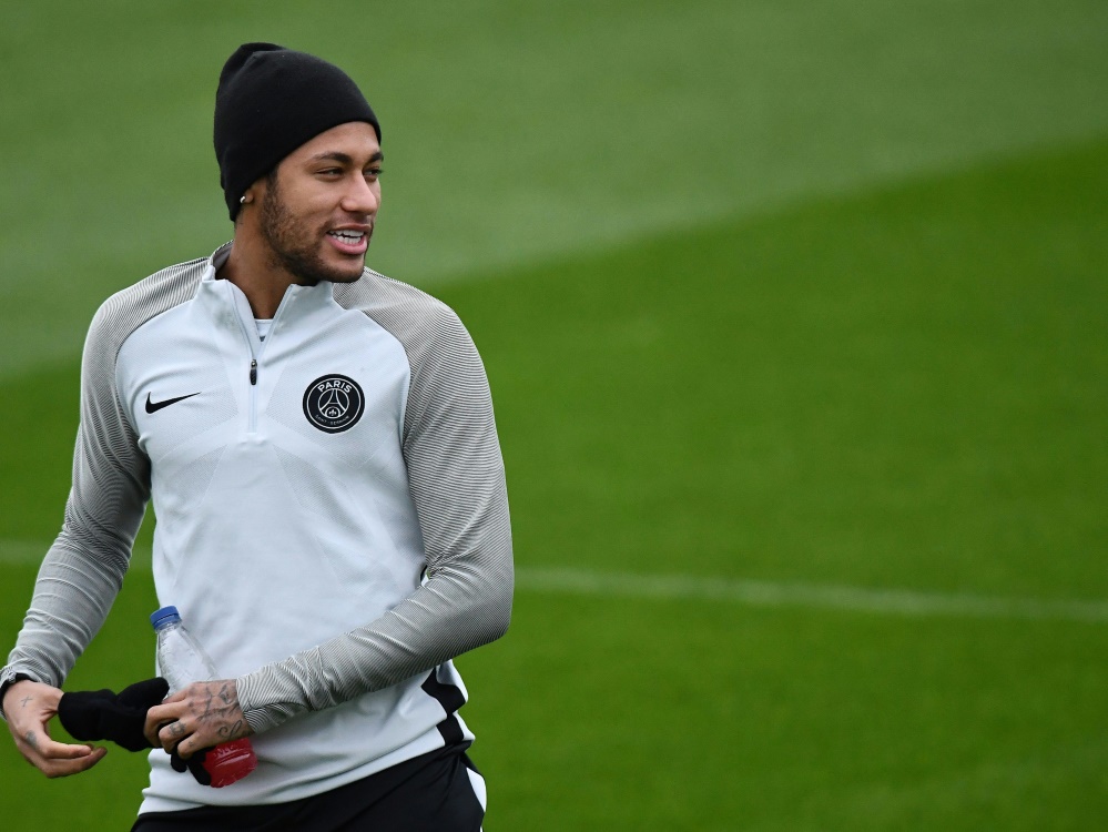 Zurück im Mannschaftstraining: Superstar Neymar