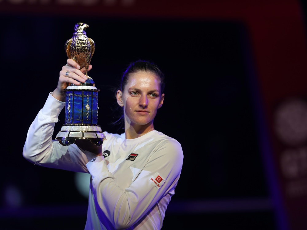 Karolina Pliskova gewann das WTA-Turnier in Doha