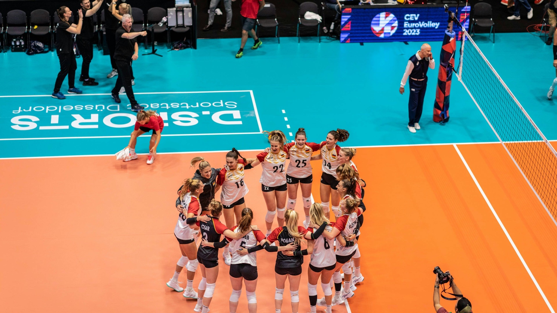 DVV-Frauen gewinnen zweites Spiel