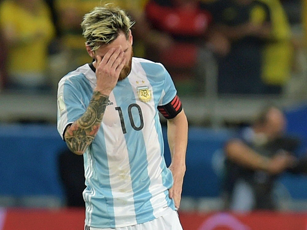 Lionel Messi musste sich auf dem Flug nach Costa Rica übergeben